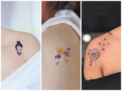 tatuajes pequeños para mujer en el hombro